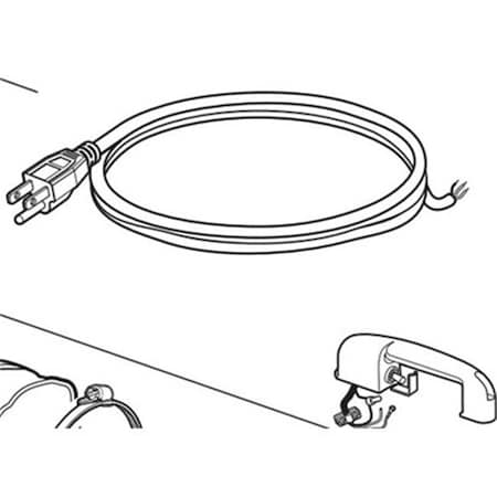 Allegro Industries Allegro Industries 9535-12H Handle with Cord; Switch & Screws 9535-12H